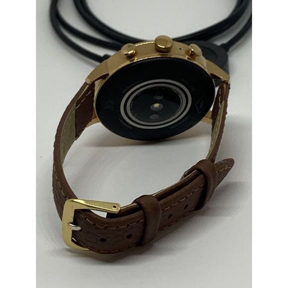 Fossil Gen 4 Authentic Digital Dial Smart Watch Custom Band FTW6015 QT454 - Picture 10 of 12